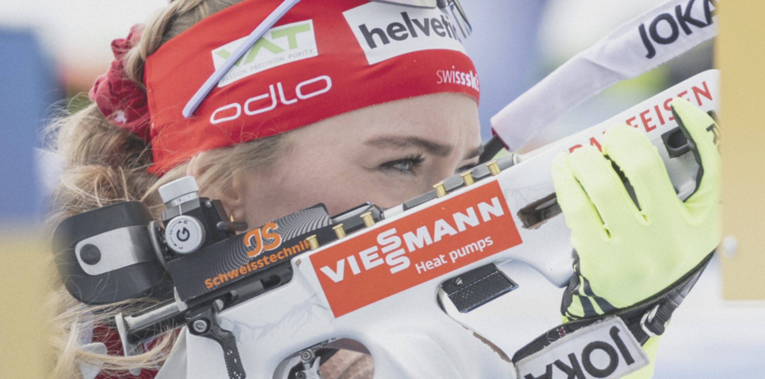 Amy Baserga im sportlichen Umfeld